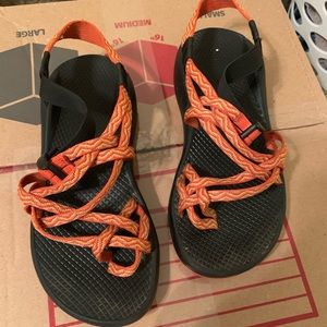 Chacos Orange Double Strap
